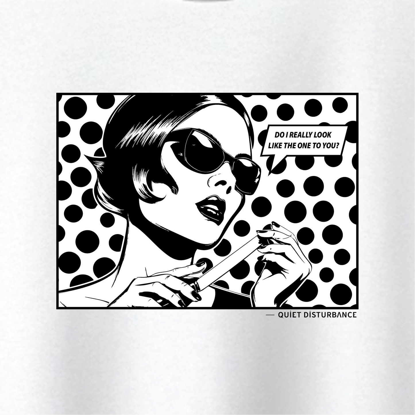"I'm Not The One" Premium Drop Shoulder Sweatshirt
