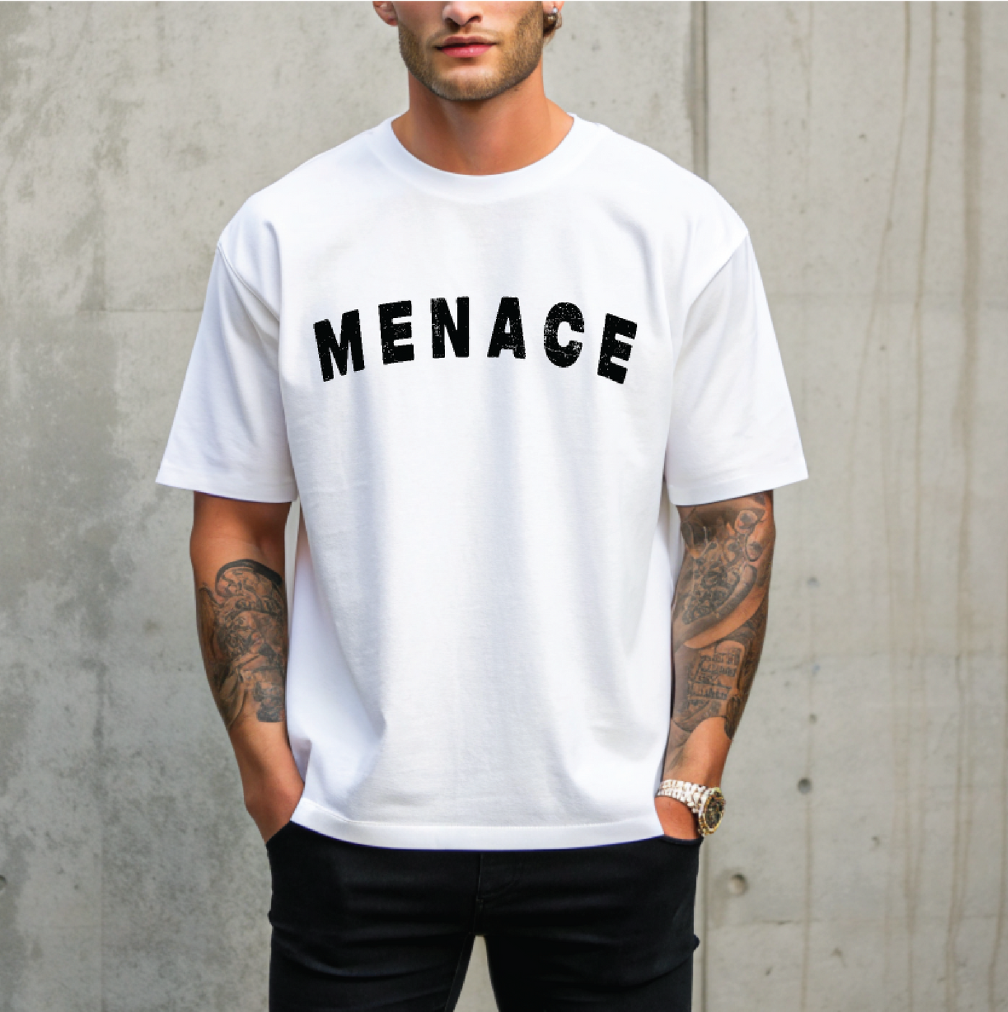 "Menace" Heavyweight Box Tee