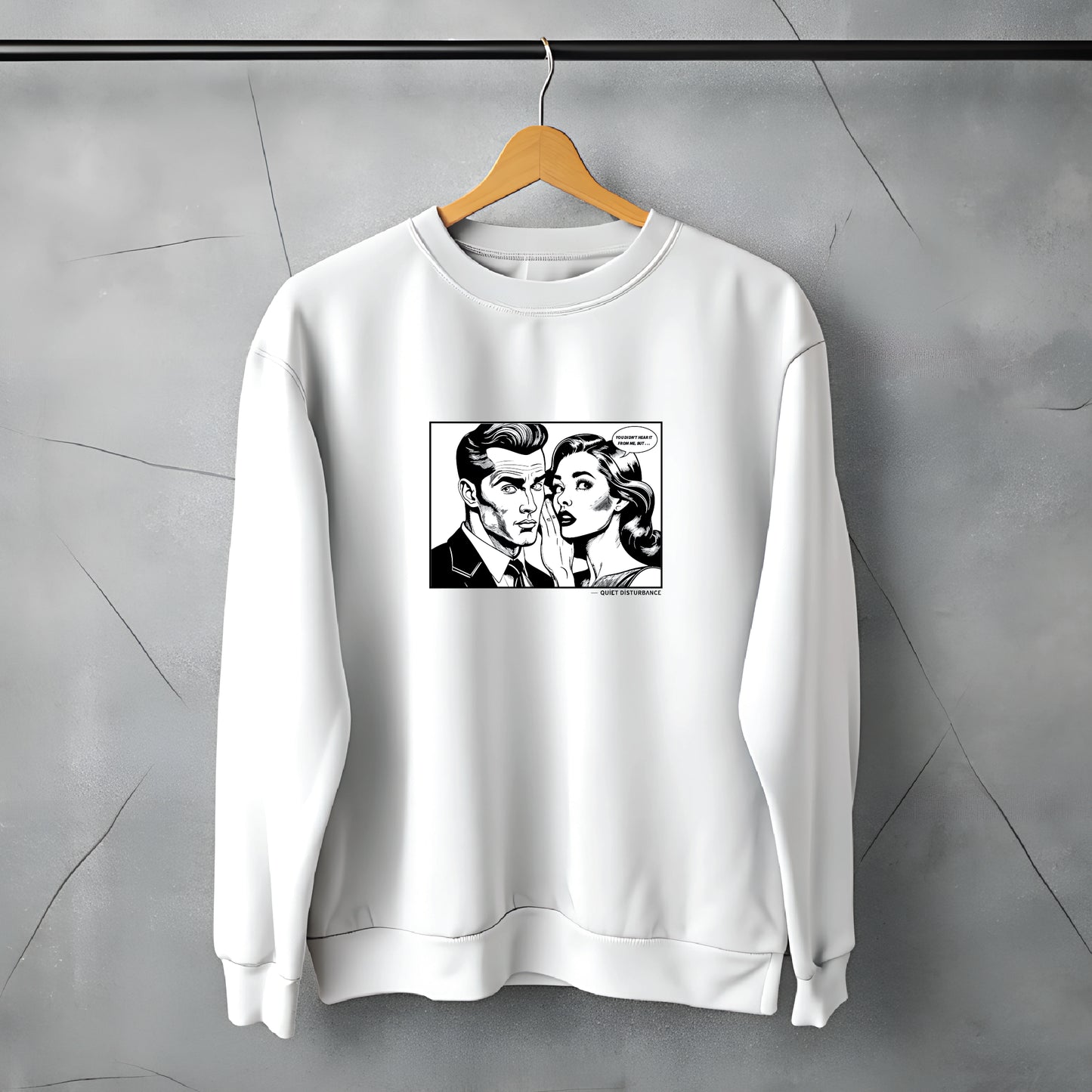 "Secrets are Fun" Premium Drop Shoulder Sweatshirt