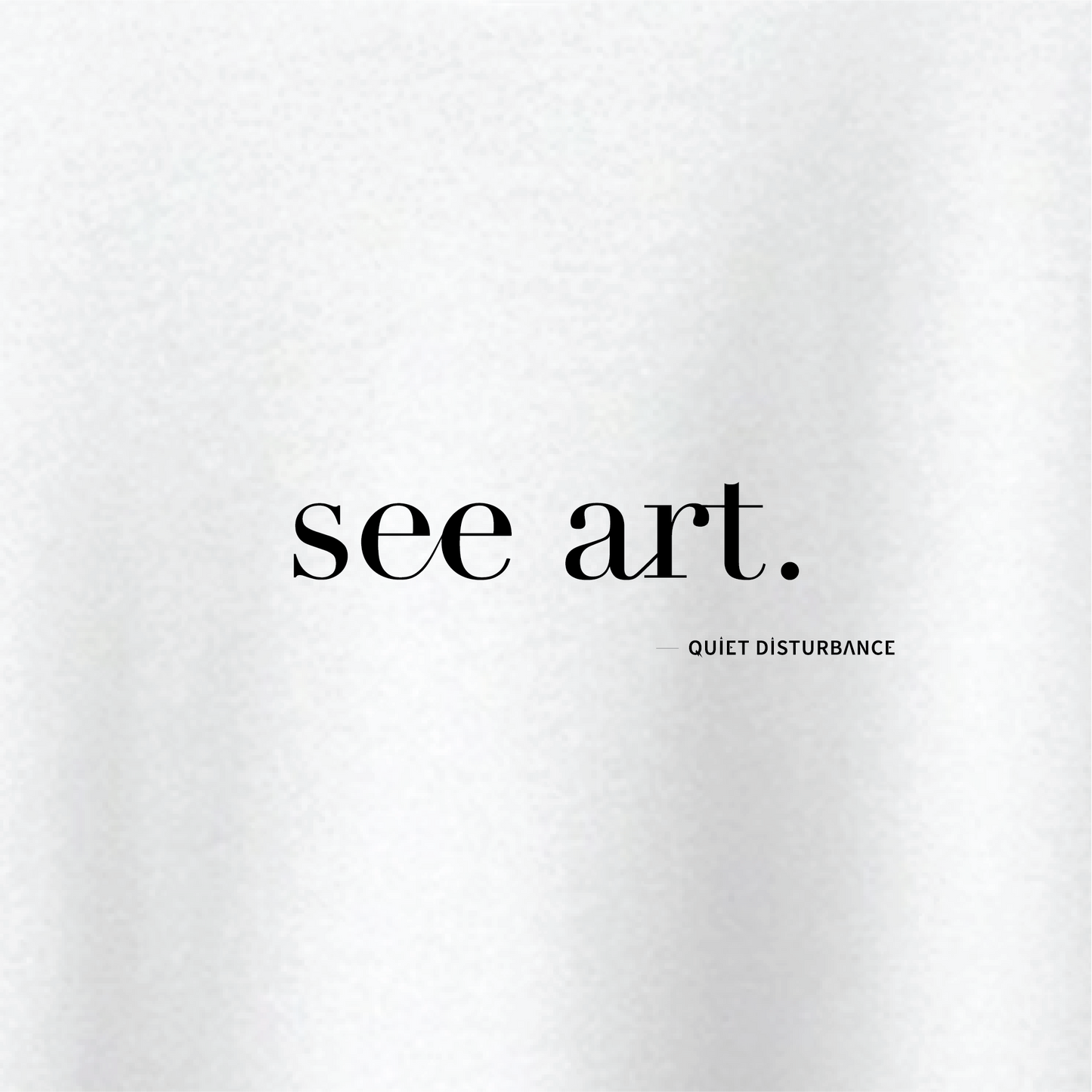 "See Art" Premium Tee (Final Sale)