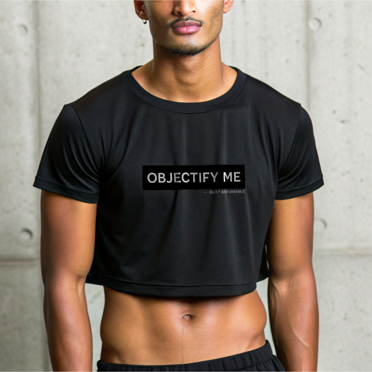 "Objectify Me" Street Cropped Tee (Final Sale)