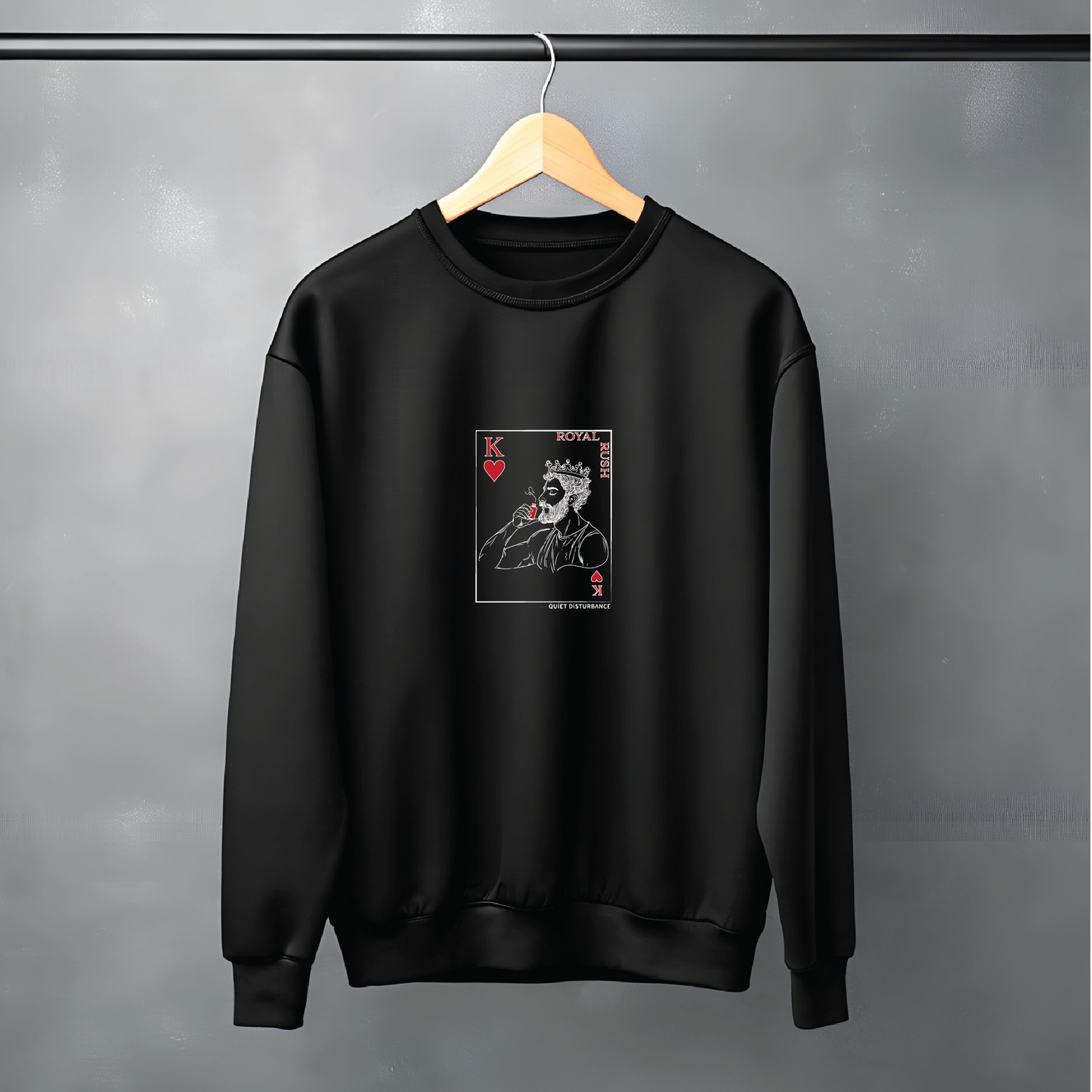 "Royal Rush" Premium Drop Shoulder Sweatshirt
