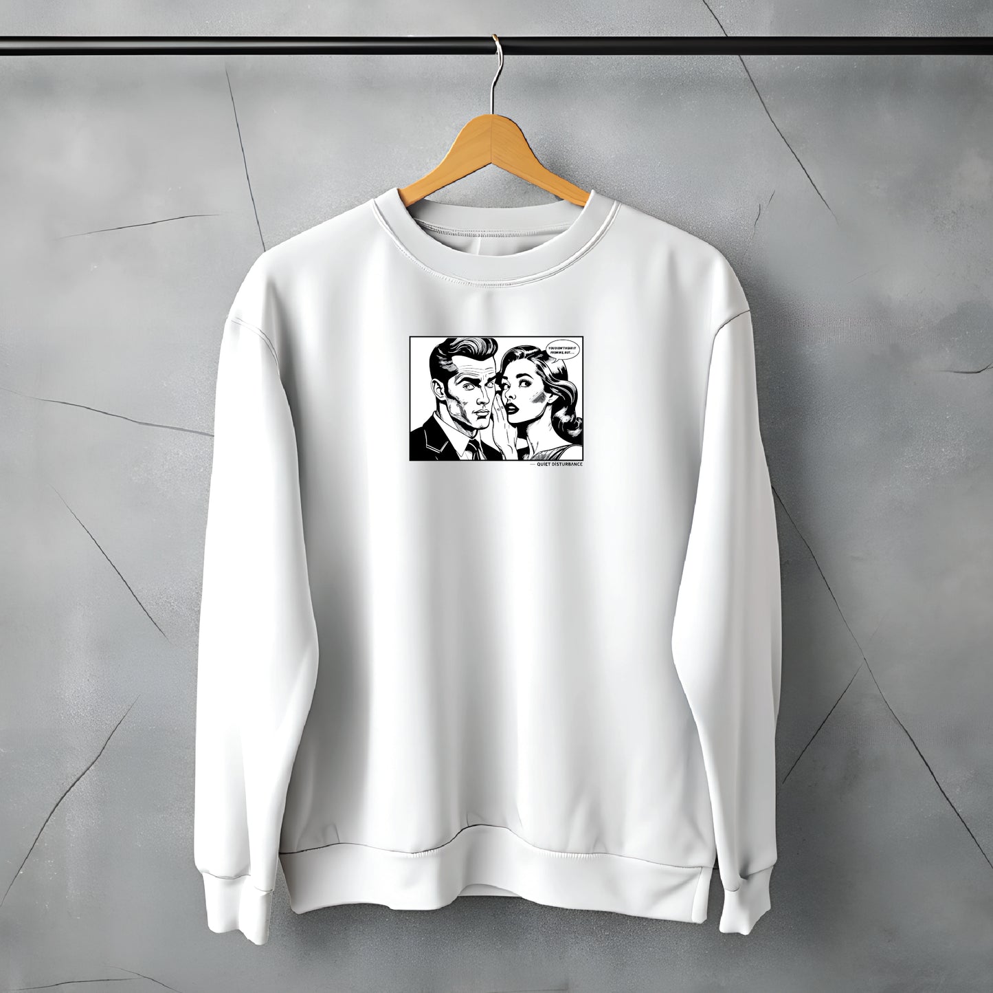 "Secrets are Fun" Premium Drop Shoulder Sweatshirt