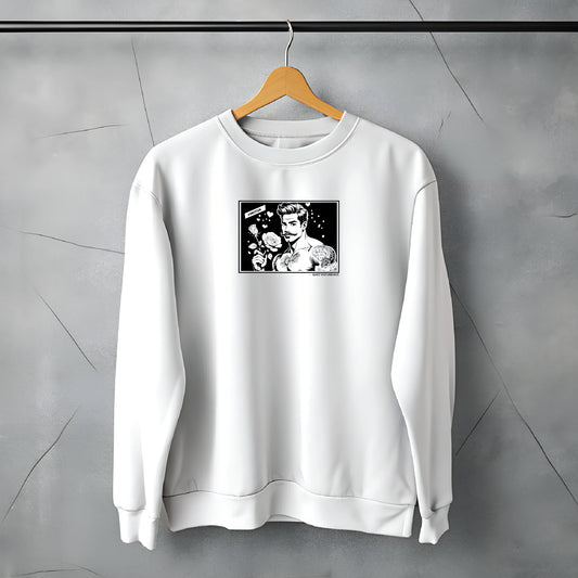 "#smitten" Premium Drop Shoulder Sweatshirt