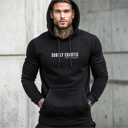 "Subtly Chaotic" Pullover Hoodie