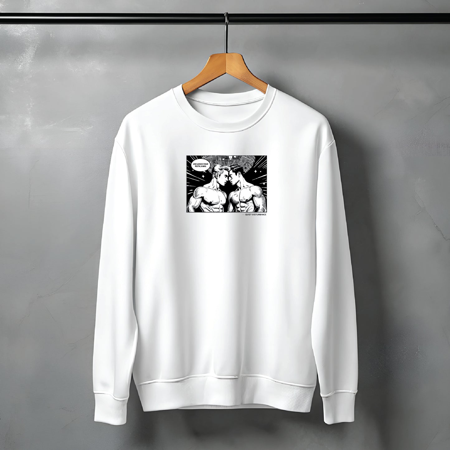 "Circuit Boi + Molly" Premium Drop Shoulder Sweatshirt